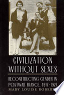 Civilization Without Sexes