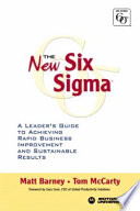 The New Six Sigma Book PDF
