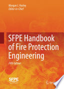 SFPE Handbook of Fire Protection Engineering Book