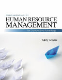 Fundamentals of Human Resource Management for Competitive Advantage  loose Leaf  Book