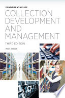 Fundamentals of Collection Development and Management Book