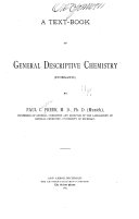 A Text-book of General Descriptive Chemistry (inorganic)
