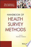 Handbook of Health Survey Methods Book