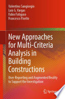New Approaches for Multi criteria Analysis in Building Construction Book