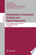 Independent Component Analysis and Signal Separation Book