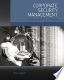 Corporate Security Management Book