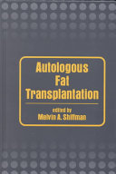 Autologous Fat Transplantation