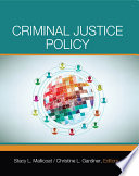 Criminal Justice Policy Book