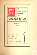 The Complete Works of George Eliot  Scenes of clerical life  v  1