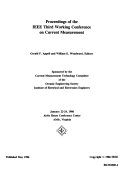 Proceedings of the IEEE     Working Conference on Current Measurement