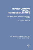 Transforming Social Representations
