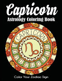 Capricorn Astrology Coloring Book