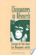 Chimpanzees in Research Book