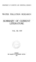 Water Pollution Abstracts