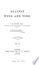 Against Wind And Tide By Holme Lee