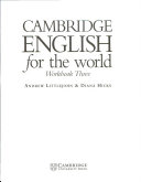 Cambridge English for the World 3 Workbook Cassette