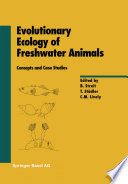 Evolutionary Ecology of Freshwater Animals Book