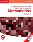 Cambridge Checkpoint Mathematics Skills Builder Workbook 9 Book