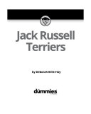 Jack Russell Terriers For Dummies Pdf/ePub eBook