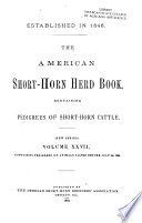 The American Short horn Herd Book