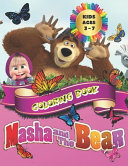 Masha And The Bear   Coloring Book Kids Ages 3   7