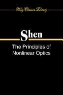 The Principles of Nonlinear Optics