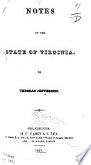 Notes On The State Of Virginia