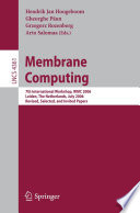 Membrane Computing Book