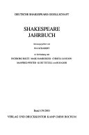 Shakespeare-Jahrbuch