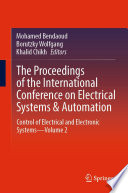 The Proceedings of the International Conference on Electrical Systems   Automation