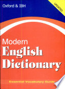 Modern English Dictionary**