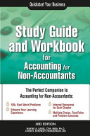 Study Guide and Workbook for Accounting for Non Accountants Book