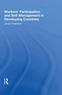 Workers  Participation And Self management In Developing Countries