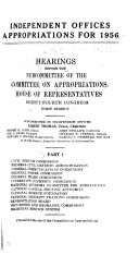 Independent Offices Appropriations for 1956