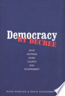 Democracy by Decree