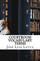 Courtroom Vocabulary Terms