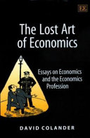 The Lost Art of Economics