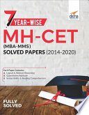 7 Year wise MH CET  MBA   MMS  Solved Papers  2014   2020  Book PDF