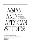 Asian and African Studies Book