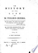   The History of the Life of M  Tullius Cicero Book