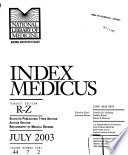Index Medicus Book