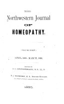 The Northwestern Journal of Homeopathy. Volume First-IV, No. 8. April 1889-November 1892