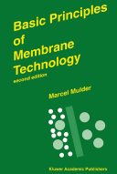 Basic Principles of Membrane Technology Pdf/ePub eBook