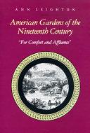 American Gardens of the Nineteenth Century Book PDF