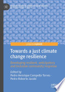 Towards a just climate change resilience Book