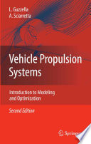 Vehicle Propulsion Systems Book