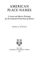 American Place-names