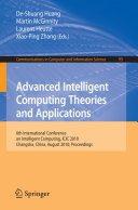 Advanced Intelligent Computing. Theories and Applications Pdf/ePub eBook
