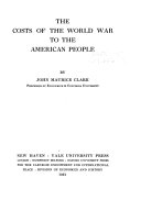 Economic and Social History of the World War, American Series