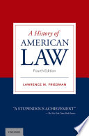 A History Of American Law